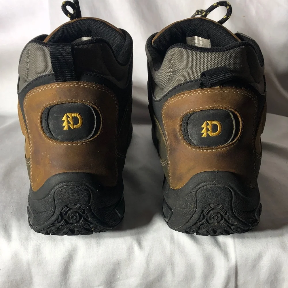 Men's Brown/Black Hiking Boots - Outdoor Trekking Shoesi Size 16